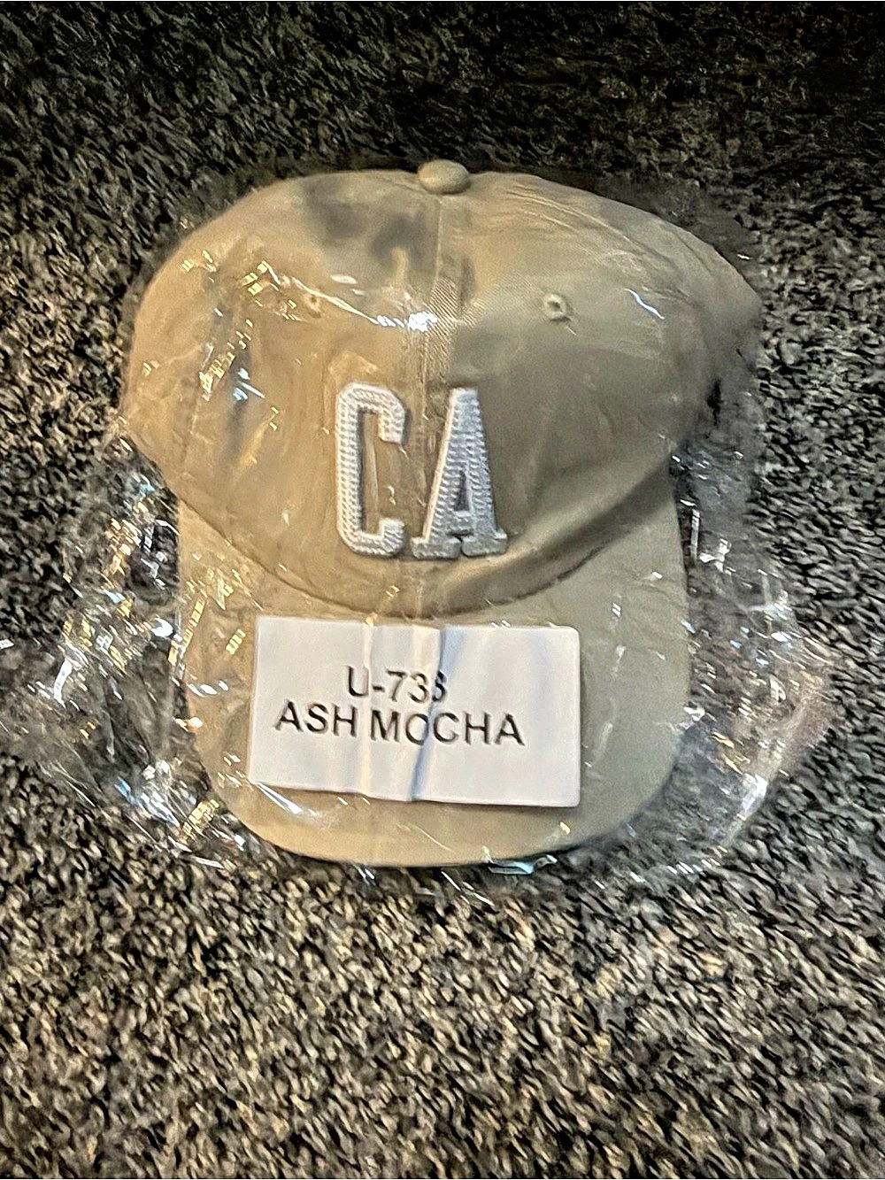 Ash Mocha Baseball Cap